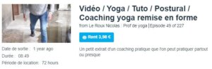 Vidéo / Yoga / Tuto / Postural / Coaching yoga remise en forme