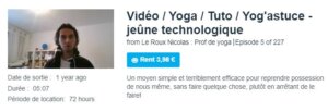 Vidéo / Yoga / Tuto / Yog'astuce - jeûne technologique