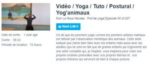 Vidéo / Yoga / Tuto / Postural / Yog'animaux