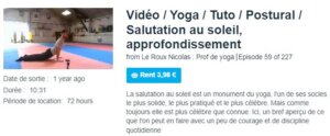 Vidéo / Yoga / Tuto / Postural / Salutation au soleil, approfondissement