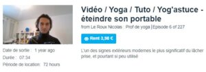 Vidéo / Yoga / Tuto / Yog'astuce - éteindre son portable