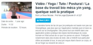 Vidéo / Yoga / Tuto / Postural / La base du travail bio méca yin yang, quelque soit la pratique