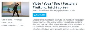 Vidéo / Yoga / Tuto / Postural / Piwikong, tai chi coréen