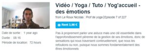 Vidéo / Yoga / Tuto / Yog'accueil - des émotions