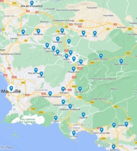 Yoga A-corps Villes de déplacements des stages et ateliers