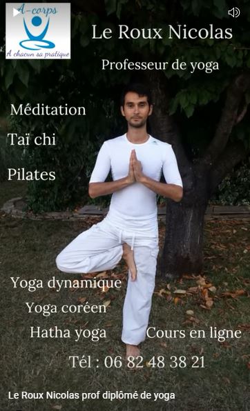 Le Roux Nicolas Professeur de yoga a-corps