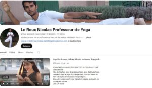 YouTube yoga A-corps Le Roux Nicolas